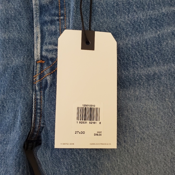 Levi's 501 High Rise Straight Jeans - Picture 7 of 7